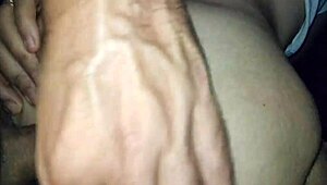 My wife's anus stretches wide open