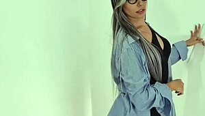 Queen lytta dominates student with facesitting and foot fetish.