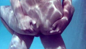 Asian milf gets massage and fucked in water