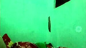 khmer hot girl alone on bed, craving her friend's big cock?