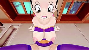 dragon ball z ex 3 part 2 - chichi stuck in kitchen