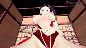 momo yaoyorozu fucking boku no hero free