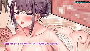 love triangle unfolds in anime hentai world