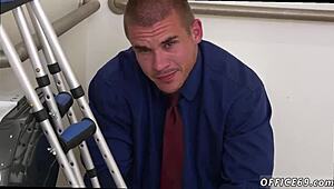 gay sex in hr meeting with wood and straight vibes 😏