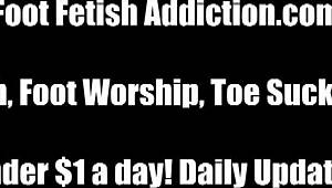 i have the feet of an 18yo goddess in pov femdom bdsm fetish 😍