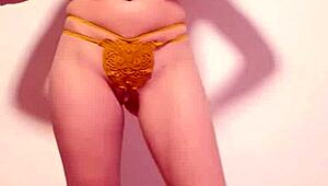 Wow, that bra is splitting with those huge natural tits nude