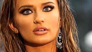 brittney shumaker slowly strips her clothes