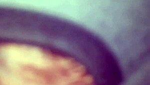 In this pov, the latina continues her blowjob on the big cock