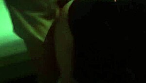 Chava Amateur Fucks in Front of Mirror Wearing Black Dress