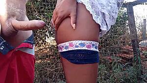 Indian Pornstar Banging Chinese Brunette's Ass in Anal Sex