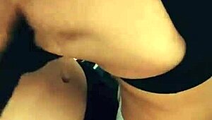 Egyptian wife surprises friend in kitchen with monster cock blowjob and cumshot