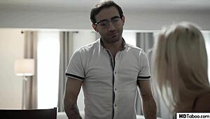 Hairy Blonde Milf Picked Up in Shoe Store Encounter