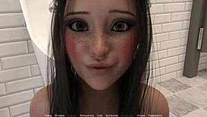 Wow! Blonde Milf Rides and Kisses in Steamy Shower Scene