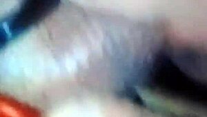 Hot Step Mom Intensely Sucking And Stroking Big Cock