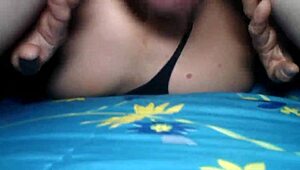 Amateur Wife Screams During Intense Anal Drilling!