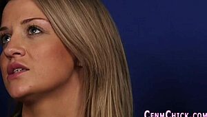 British babes suck cocks in cfnm humiliation