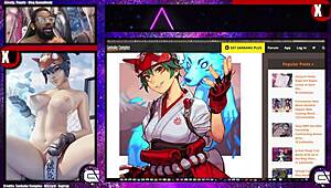 look at kiriko's tight pussy in overwatch 2, she's such a slut getting blowjobs and creampies