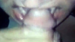 Hot Step Mom Intensely Sucking And Stroking Big Cock