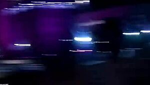 crazy city blowjob with deep throat on monster cock 😍