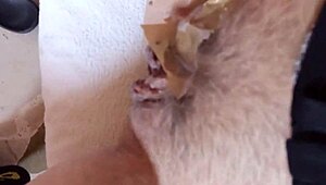 Spanish Housewife Masturbates Wildly for Neighbor’s Hungry Eyes