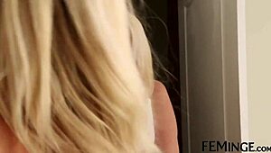 Feminge 4k - Stunning Step Sister, umm, Gets Her Ass Licked by Step Mom, So Hot!