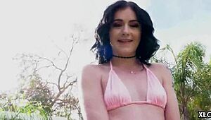 slutty rosalyn sphinx works a big black cock