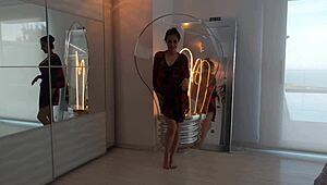 Antonia Sainz Rips Clothes in Sexy Strip Dance!