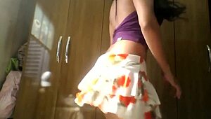 Brazilian Teen Shakes Ass On Cam