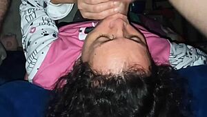 Mature MILF Loves Sucking Dick And Giving Black Kiss To Son's Friend!