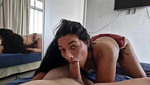 arabic girl performs show for me