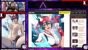 look at kiriko's tight pussy in overwatch 2, she's such a slut getting blowjobs and creampies