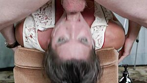 Unsuspecting Actress Takes the Sloppiest Facefuck Ever! 😱