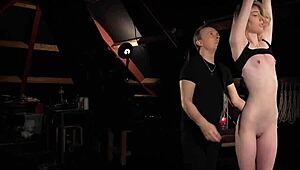 that submissive teen bitch got fucked hard for disobeying in bondage