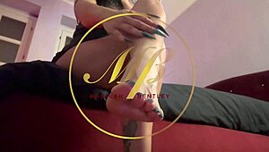 Goddess commands you to shine her heels with dirty talk