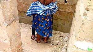 Oh, The Site Manager Fucks The Madam While Oga Watches!