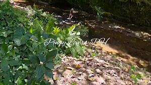 Pinay Scandal Fucked in the River! So Beautiful!