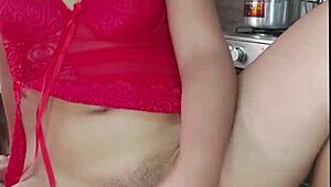 Latina Babe Masturbating In The Kitchen 😏