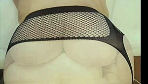 yo, this 50yo milf gets slammed from behind homemade style! 🔥