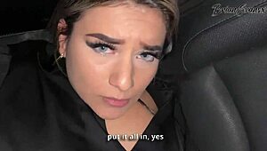 Naty Delgado Shows the City, Then Fucks Me in Public Car Sex