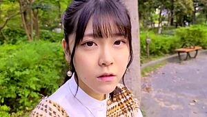 Part1 cute JD Akari in shocking reunion with boyfriend. Punishment sex begins with spanking and massive cum inside sensitive folds