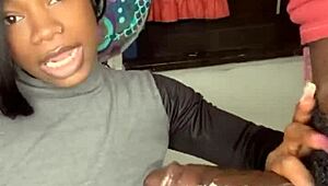 Petite Teen Sucks Massive BBC on Birthday