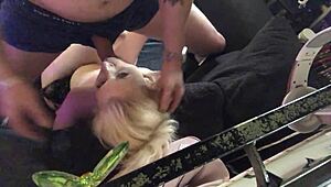 Rough cock sucking and fucking on sofa 😈