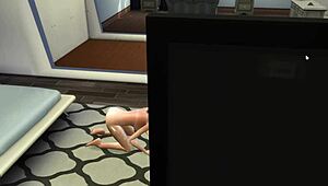 i fuck young 18+ pussy in 3d and cum