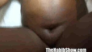 Watch This Hairy Arab Pound Thick Black Booty!