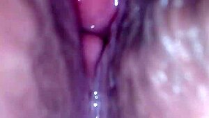 Sara's wet pussy hole desperately needs that cock for intense fucking