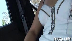 Cutie Exposes In Nature's Garb