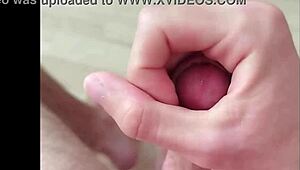 Young amateur engages in homemade masturbation 81