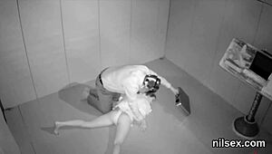 Slutty teen dragged to anal asylum for hardcore hole therapy