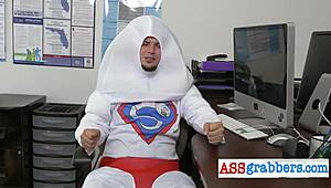 two interracial gay bangers drilling in a hot session