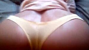 aisha the sex doll gets bent over for doggystyle with toys